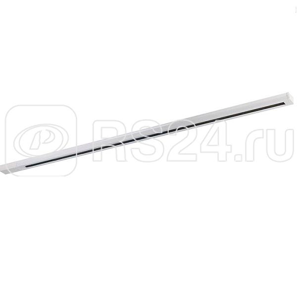 Шинопровод однофазный L1000 PTR 1M-WH накладной/подвесной для трекового освещения бел. Pro JazzWay 5026346