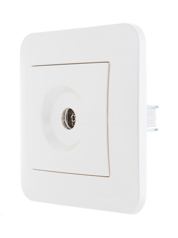 Розетка телевизионная оконечная TV СП Karina механизм жемчуж./бел. перламутр. LEZARD 707-3088-130