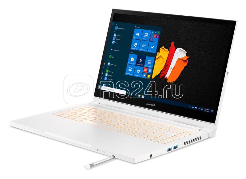 Ноутбук ConceptD 3 Pro CN315-72P-763N Core i7 10750H/16Gb/SSD1Tb/NVIDIA Quadro T1000 4Gb/15.6дюйм/IPS/FHD (1920х1080)/Windows 10 Professional/white/WiFi/BT/Cam NX.C5ZER.001 ACER 1406472