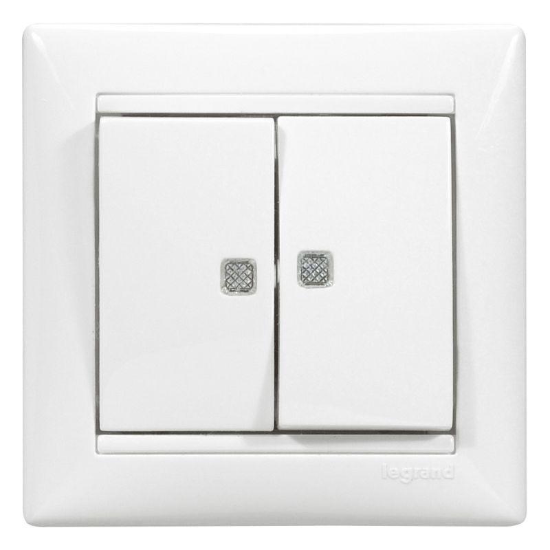 Рамка 1-м Valena бел. IEK 774451