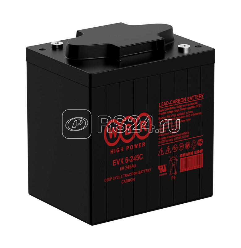 Аккумулятор тяговый 6В 245А.ч WBR EVX6-245C WBR