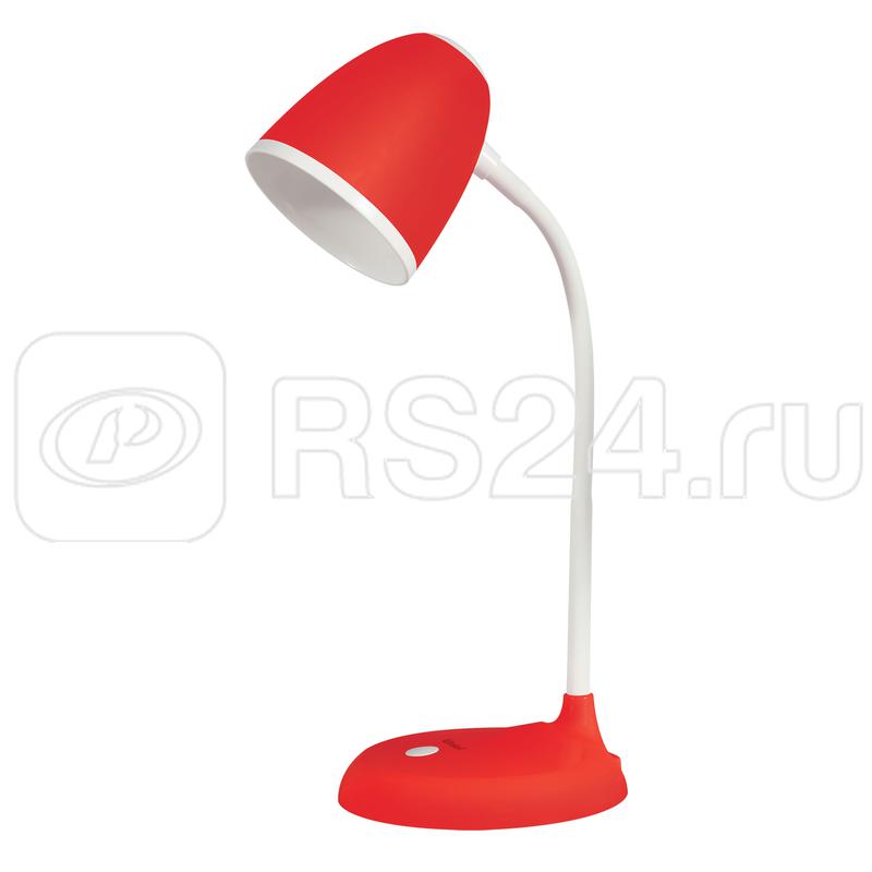 Светильник настольный TLI-228 RED E27 60Вт механ. выкл. красн. Uniel UL-00003651