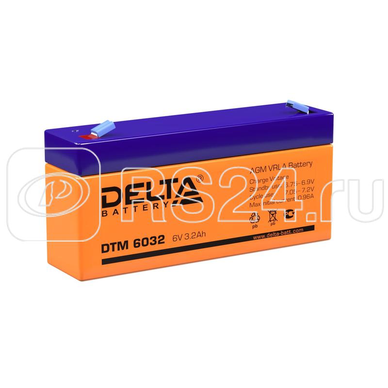 Аккумулятор UPS 6В 3.2А.ч DTM 6032 Delta 4614010050015