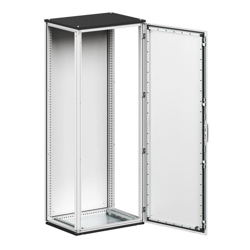 Корпус напольный собранный CQE N с одностворчатой дверью и с задней панелью 2200х800х800мм RAM block DKC R5CQEN2288A