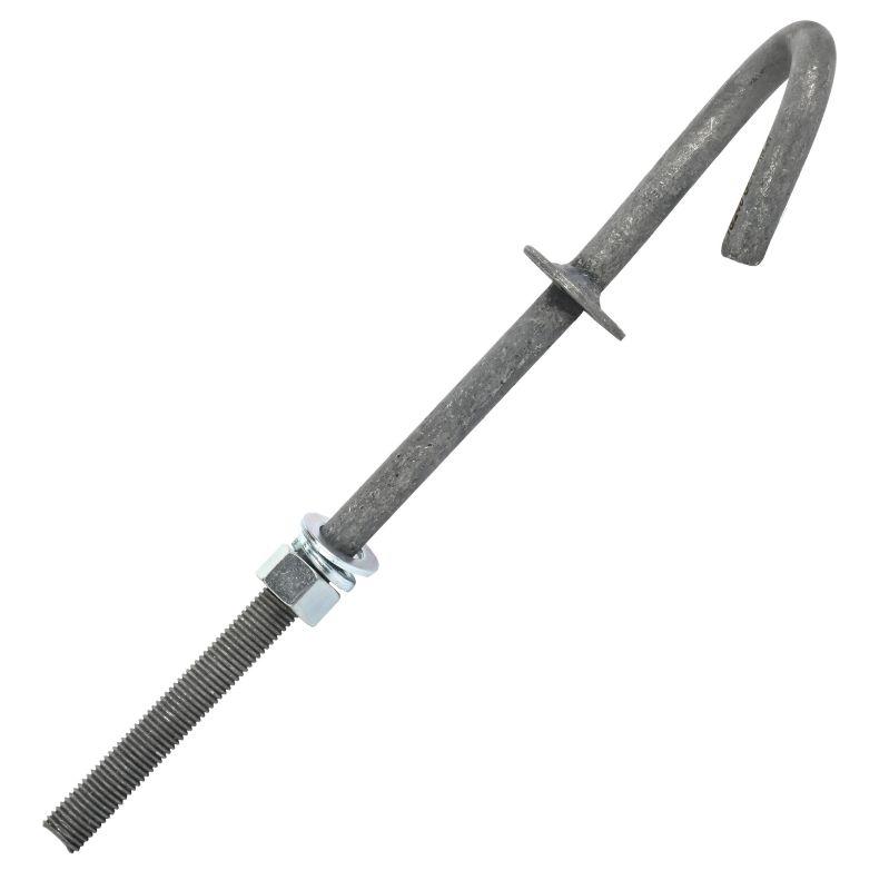 Крюк монтажный B 16/240 GENERICA UKC10-16-10-240-G