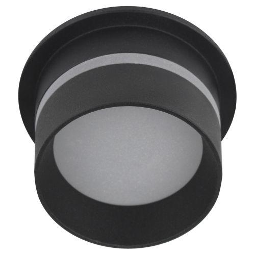 Светильник встраиваемый декоративный DK93 BK MR16/GU5.3 черн. Эра Б0054365