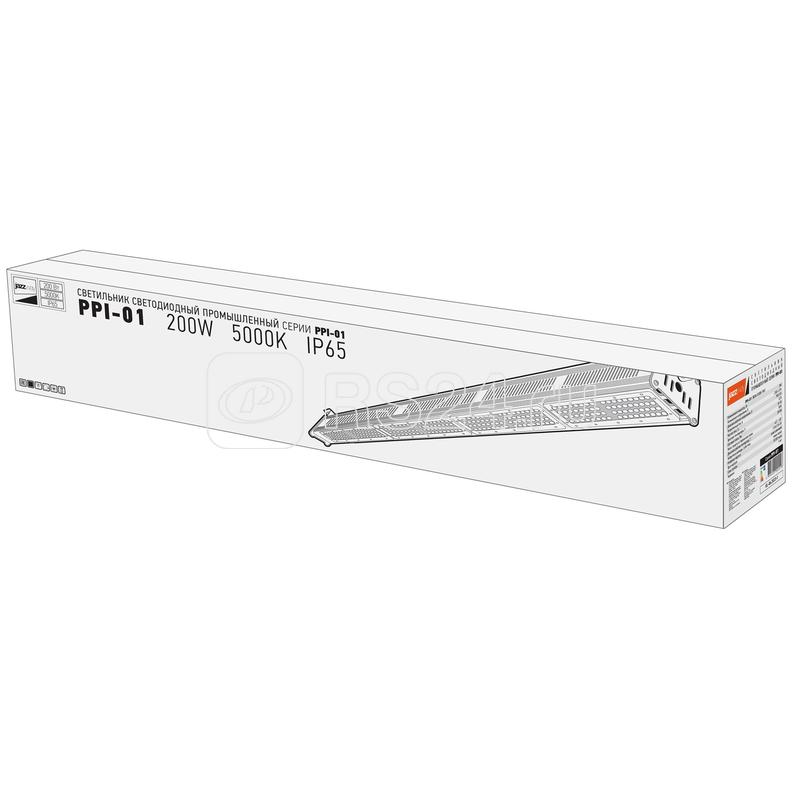 Светильник светодиодный PPI-01 200Вт 5000К IP65 230В 50Гц E new slim ДСП для высоких пролетов Pro+ JazzWay 5005518A