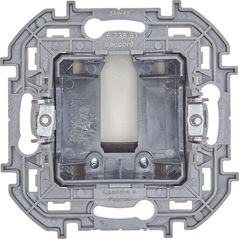 Вывод кабеля Inspiria с зажимом для крепления сл. кость IEK 673891