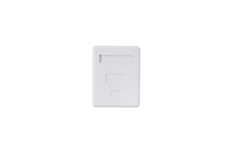 Розетка компьютерная 8P8C (RJ45) UTP кат.5E 1 порт TOKOV ELECTRIC TKE-SMB-8P8C-1P-UTP