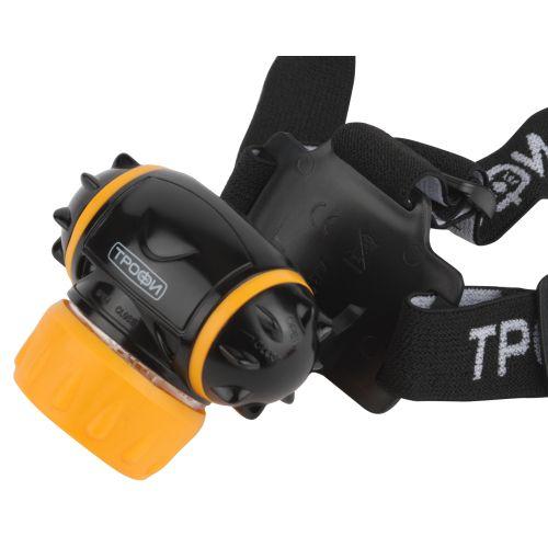 Фонарь налобный 7хLED 3хAAA GB-302 Трофи Б0036617