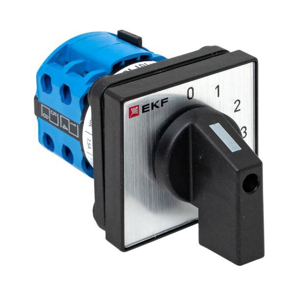 Переключатель кулачковый ПК-1-101 1п 10А "0-1-2-3" EKF pk-1-101-10