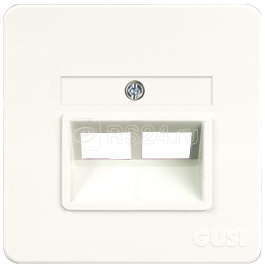 Накладка 2-м телеф. роз. ГУСИ Extra бел. С1НК2-001