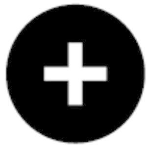 Шильдик кнопочный плоский "+" M22-XD-S-X4 черн. EATON 218170