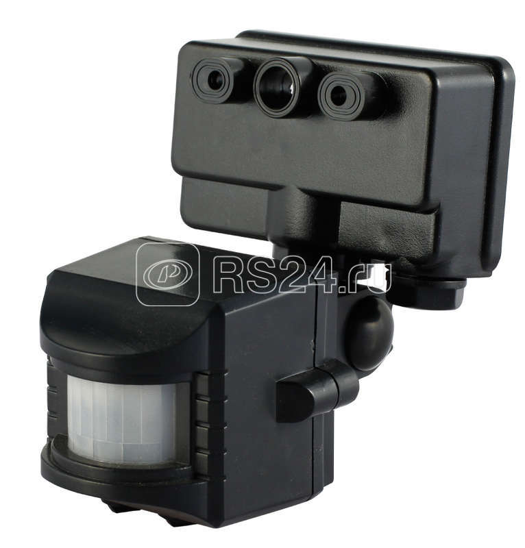 Датчик движения DDF-01 для прожектора 180град. 1200Вт 5-600с 2-12м 3-2000Лк IP44 черн. Duwi 25830 8