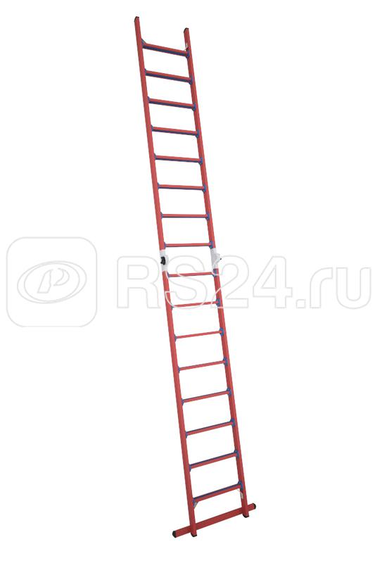 Лестница диэлектрическая ЛСПТД-2.5 трансформируемая в стремянку стеклопластик. Антиток Д267965