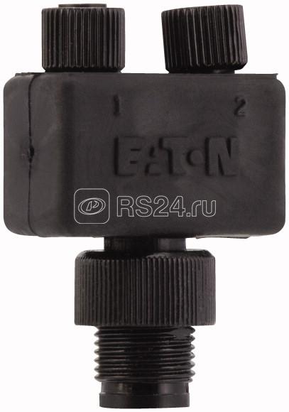 Сплиттер SWD4-SP-4084 IP67 4п штекер M12 на 2 гнезда M8 EATON 174705