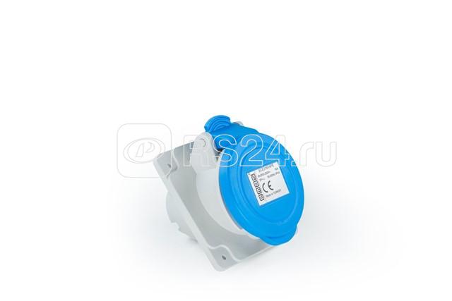 Корпус наклонный с гнездом стандарт CEE 3х16А (2P+E) EMAS ECE316V4PE Корпус наклонный с гнездом стандарт CEE 3х16А (2P+E) EMAS ECE316V4PE