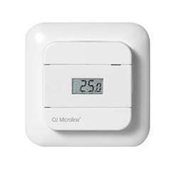 Термостат механический OTN2-1991-NX 16А 3.6кВт дисплей; датчик пола OJ ELECTRONICS