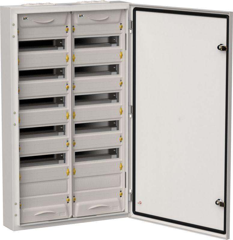 Корпус ЩРв-24 (1х24) TITAN 5 505х365х130 IP31 сер. метал. IEK TI5-50-V-024-31-7035