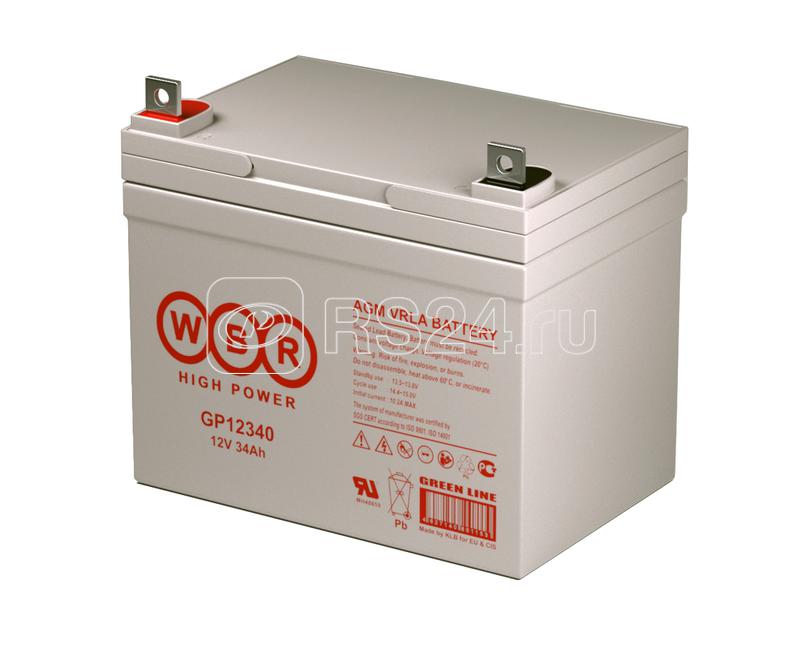 Аккумулятор 12В 34А.ч WBR GP12340 WBR