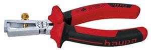 Клещи для снятия изоляции диэлектрические до 1000В VDE 160мм HAUPA 211214