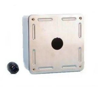 Коробка SBB-IE-1-SL для настен. монтажа для 1-го промышленного модуля IP67 нерж. сталь Hyperline 46679