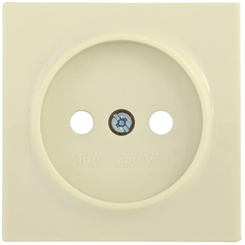 Накладка розетка BOLERO НР-1-0-БК без заземл. крем. IEK ENB10-R-K33