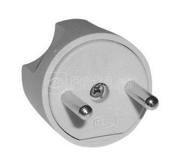 Переходник евро круглый 16А сер. ITEC PS1 16A