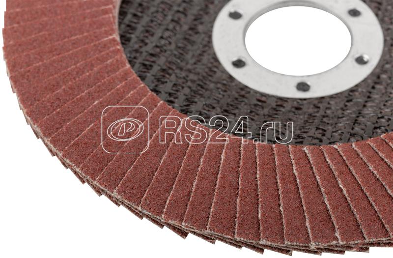 Круг лепестковый торцевой плоский 125мм P 120 MOS 39878М