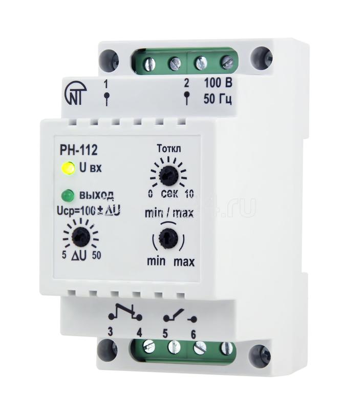 Реле напряжения РН-112100В НовАтек-Электро 3425600112