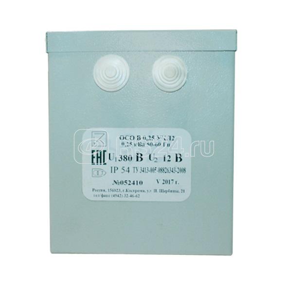 Трансформатор ОСОВ-0.25 380/36В УХЛ2 Кострома ОС0000012937