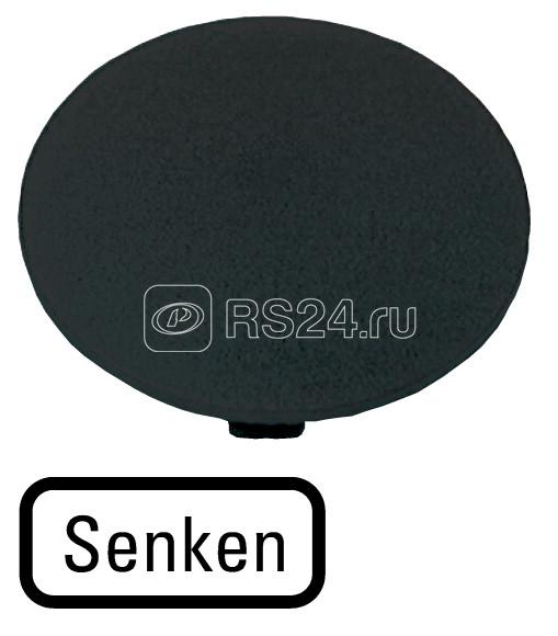 Шильдик кнопочный грибовидный "НИЖНИЙ" M22-XDP-S-D18 черн. EATON 218280