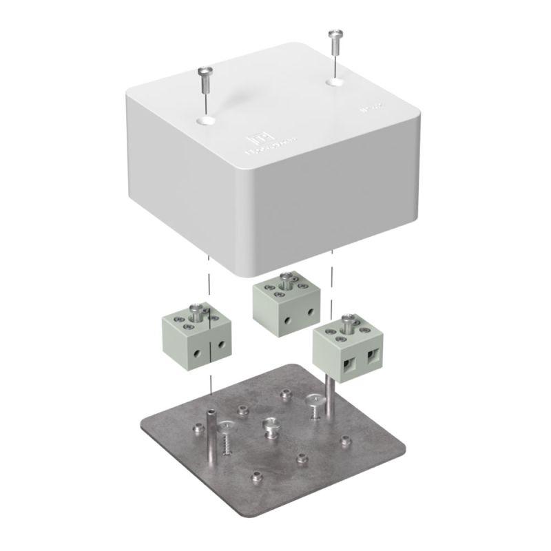 Коробка огнестойкая для кабель-канала 40-0460-FR6.0-6 Е15-Е120 85х85х45 Промрукав 40-0460-FR6.0-6