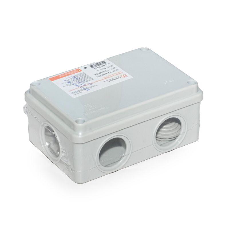 Коробка распределительная ОП безгалогенная (HF) 120х80х50 Промрукав 40-0340