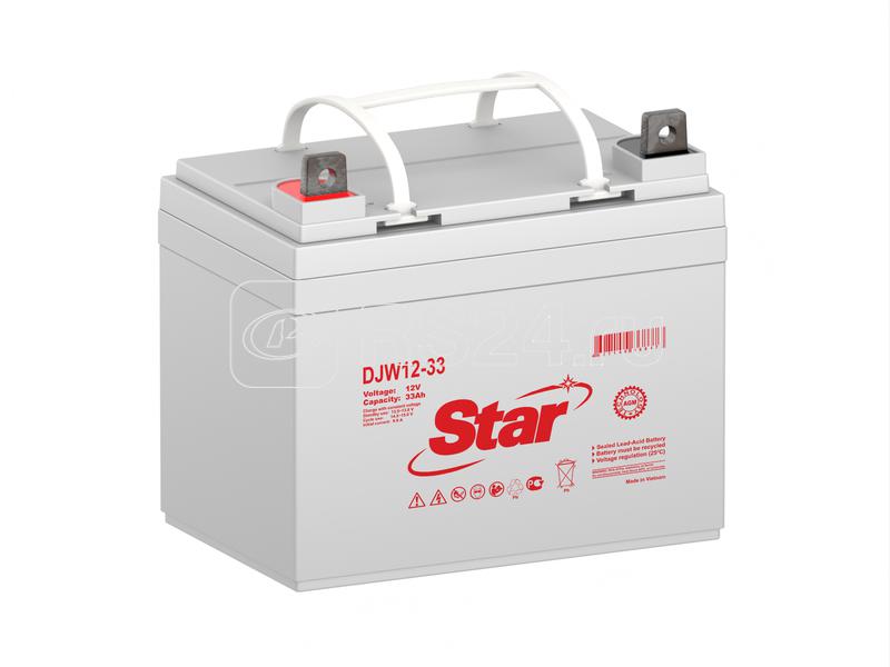 Аккумулятор 12В 33А.ч Star DJW12-33