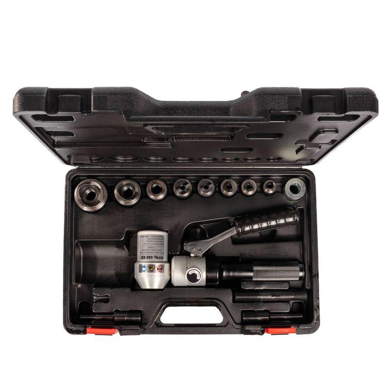 Пресс гидравлический ручной для пробивки отверстий угловой ПГРОу-60А КВТ 66535