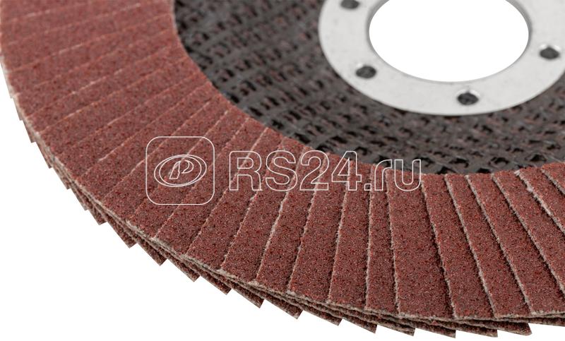 Круг лепестковый торцевой плоский 125мм P 100 MOS 39877М