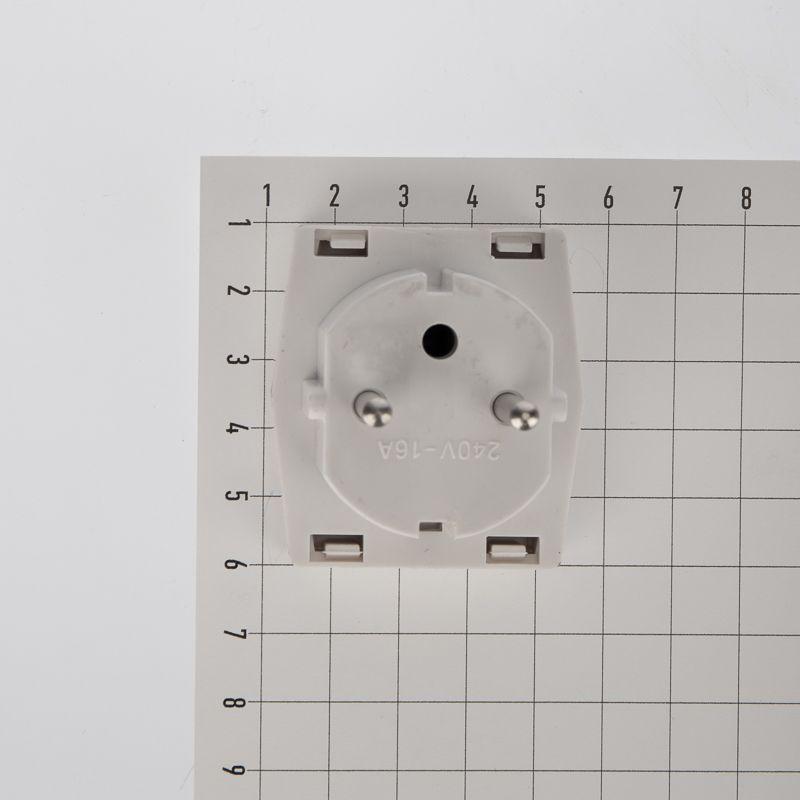 Переходник сетевой "КВАДРАТ" бел. (инд. упак.) PROCONNECT 11-1011-9