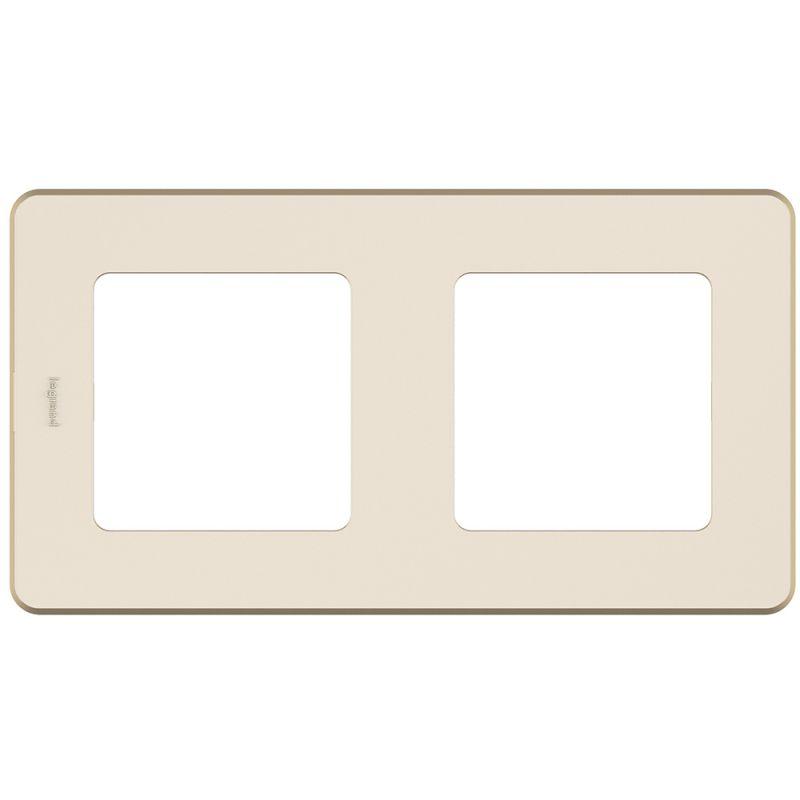 Рамка 2-м Inspiria сл. кость IEK 673941