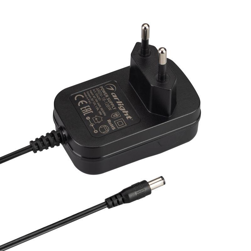 Блок питания ARDV-18-12BW 12В 1.5А 18Вт адаптер Arlight 034281 Блок питания ARDV-18-12BW 12В 1.5А 18Вт адаптер Arlight 034281