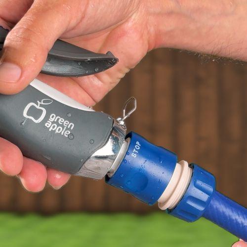 Пистолет-распылитель. 6 реж. металл. (12/48) Green Apple Б0003090