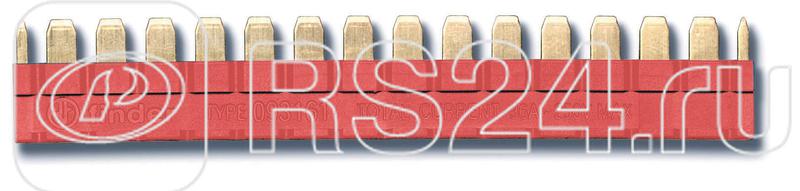 Соединитель шинный 16п красн. FINDER 093161