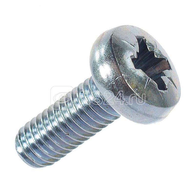 Винт с полукруглой головкой М6х20 DIN 7985 цинк. (пакет) (уп.10шт) Tech-Krep/Zitar 103021