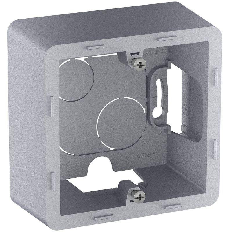 Коробка 1-м ОП Inspiria алюм. IEK 673982