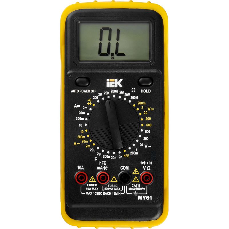 Мультиметр цифровой Professional MY61 IEK TMD-5S-061