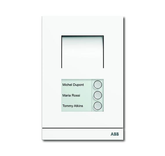 Станция аудио вызывная 3-кл. матов. бел. ABB 2CKA008300A0088
