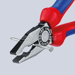 Плоскогубцы комбинированные L-250мм Knipex KN-0301250 Плоскогубцы комбинированные L-250мм Knipex KN-0301250