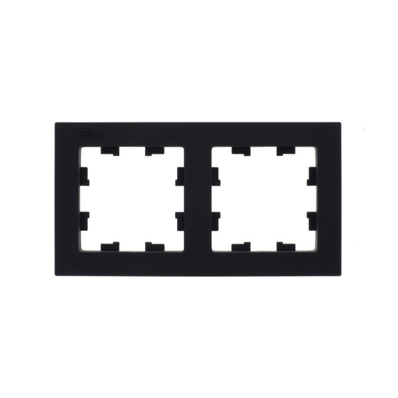 Рамка 2-м AtlasDesign универс. карбон SE ATN001002