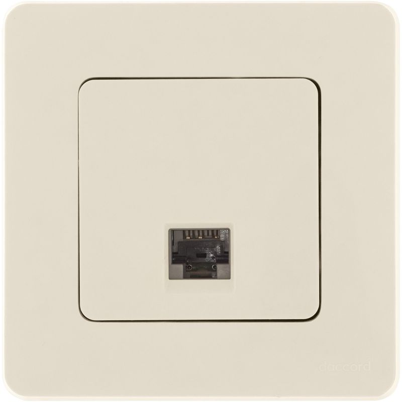 Розетка компьютерная Inspiria RJ45 кат.5E UTP сл. кость IEK 673826