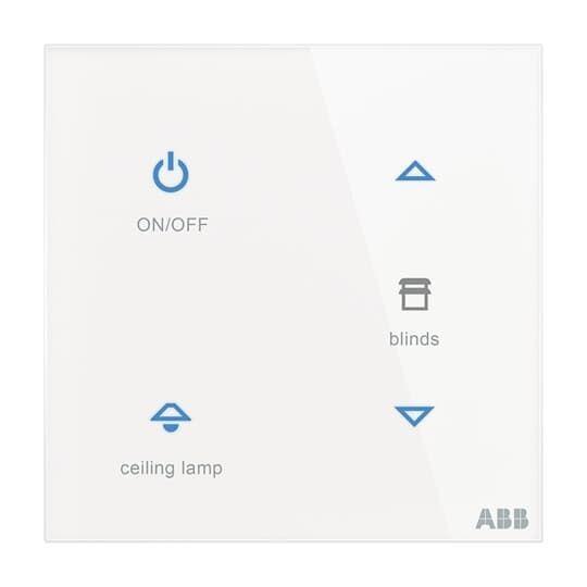 Сенсор Tacteo 4-кноп. 86х86 горизонт. TB/U4.4.1-CG ABB 2CKA006300A1541